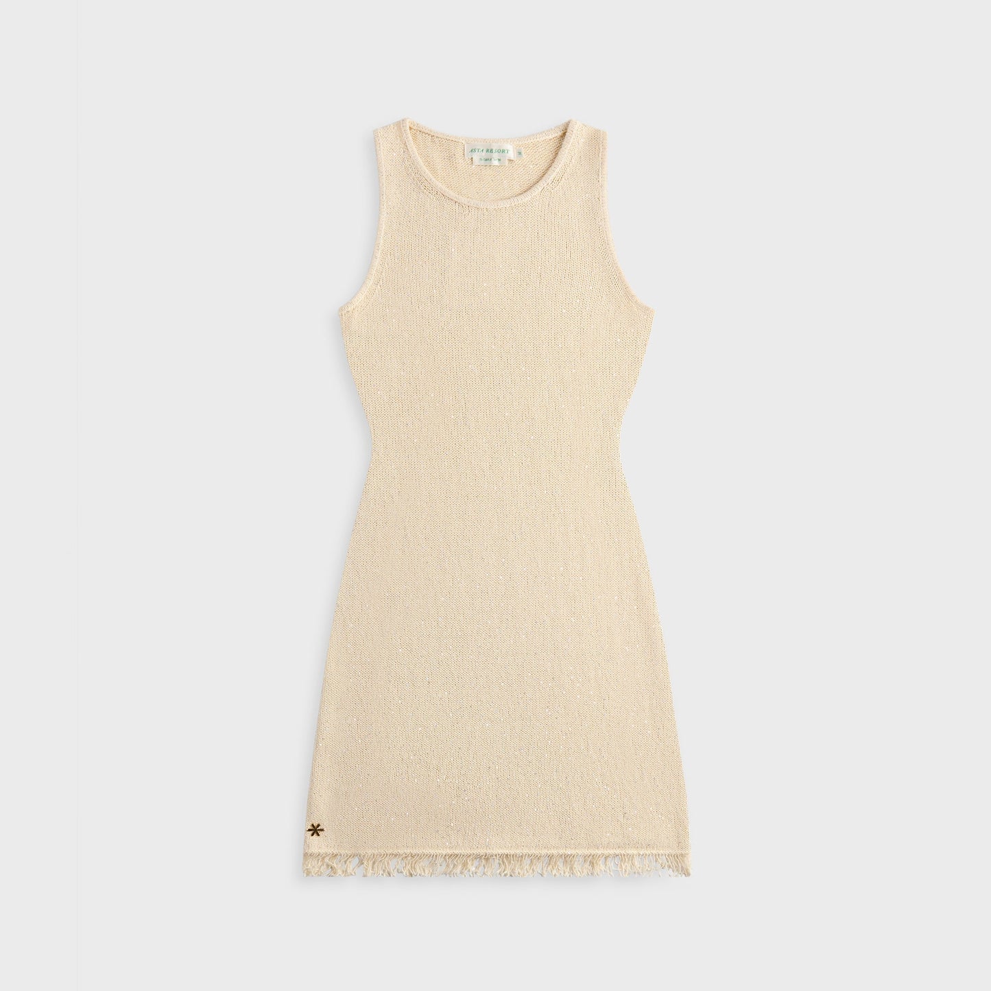 Women Kith Asta Resort Natalia Mini Dress - Ivory Sequin
