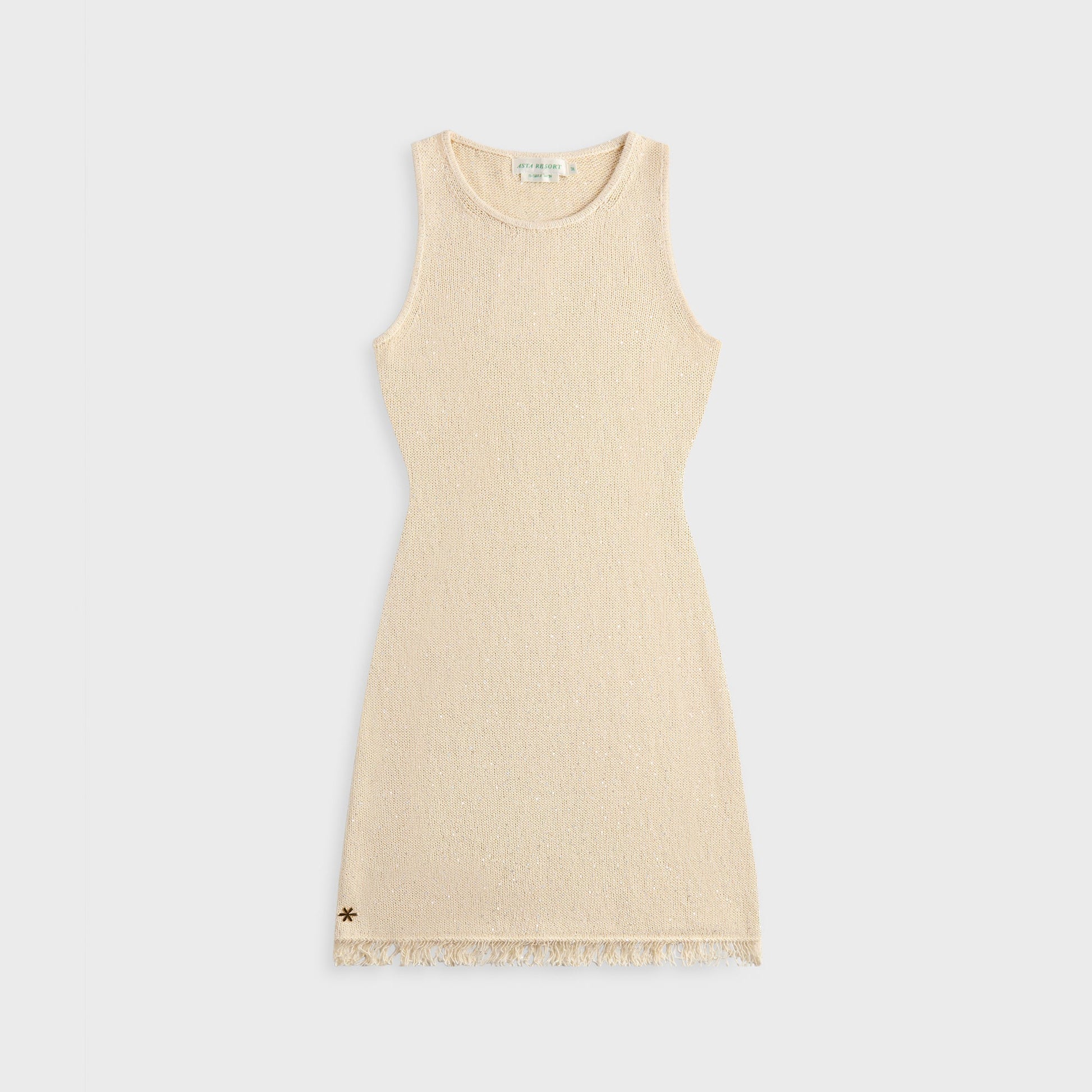 Women Kith Asta Resort Natalia Mini Dress - Ivory Sequin