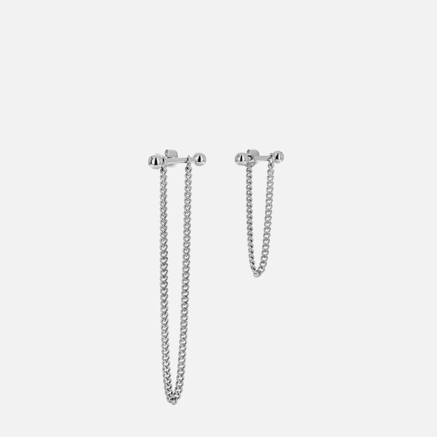 Women Kith Justine Clenquet Moody Earring - Palladium