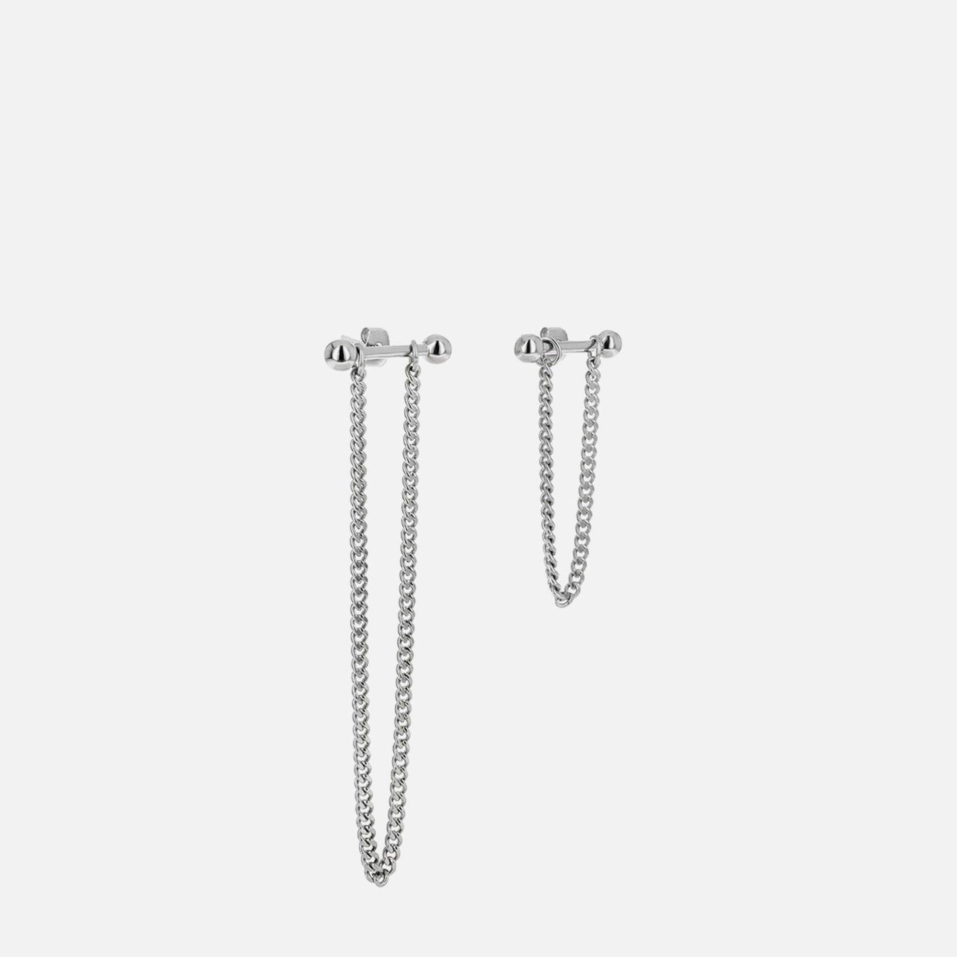 Women Kith Justine Clenquet Moody Earring - Palladium