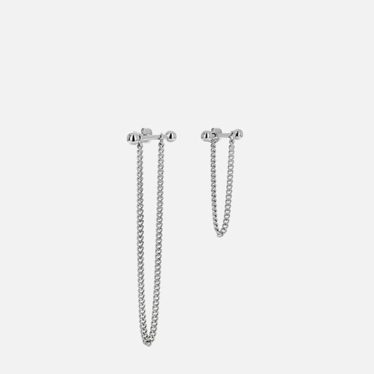 Women Kith Justine Clenquet Moody Earring - Palladium