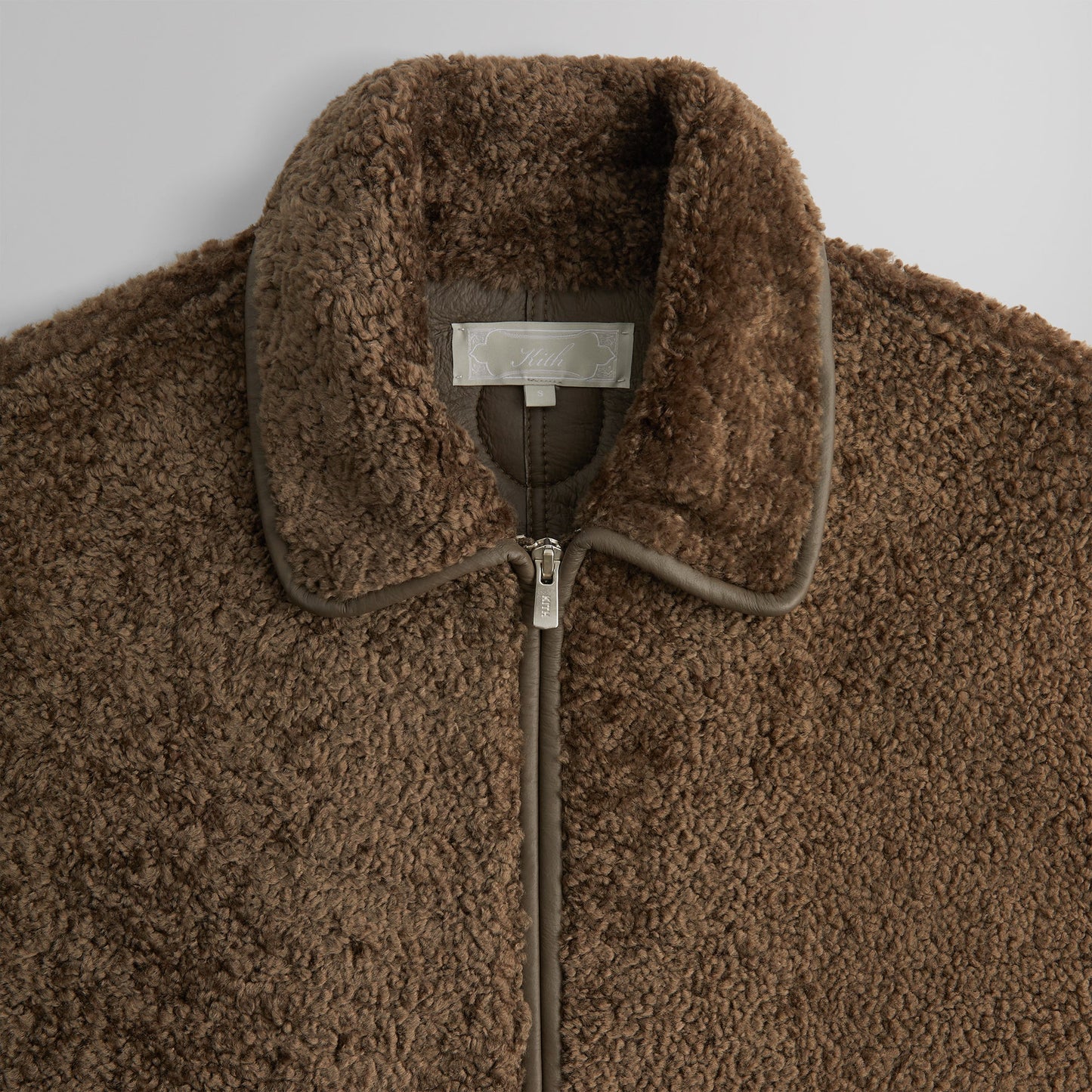 Men Kith Kith Archer Shearling Jacket - Silo