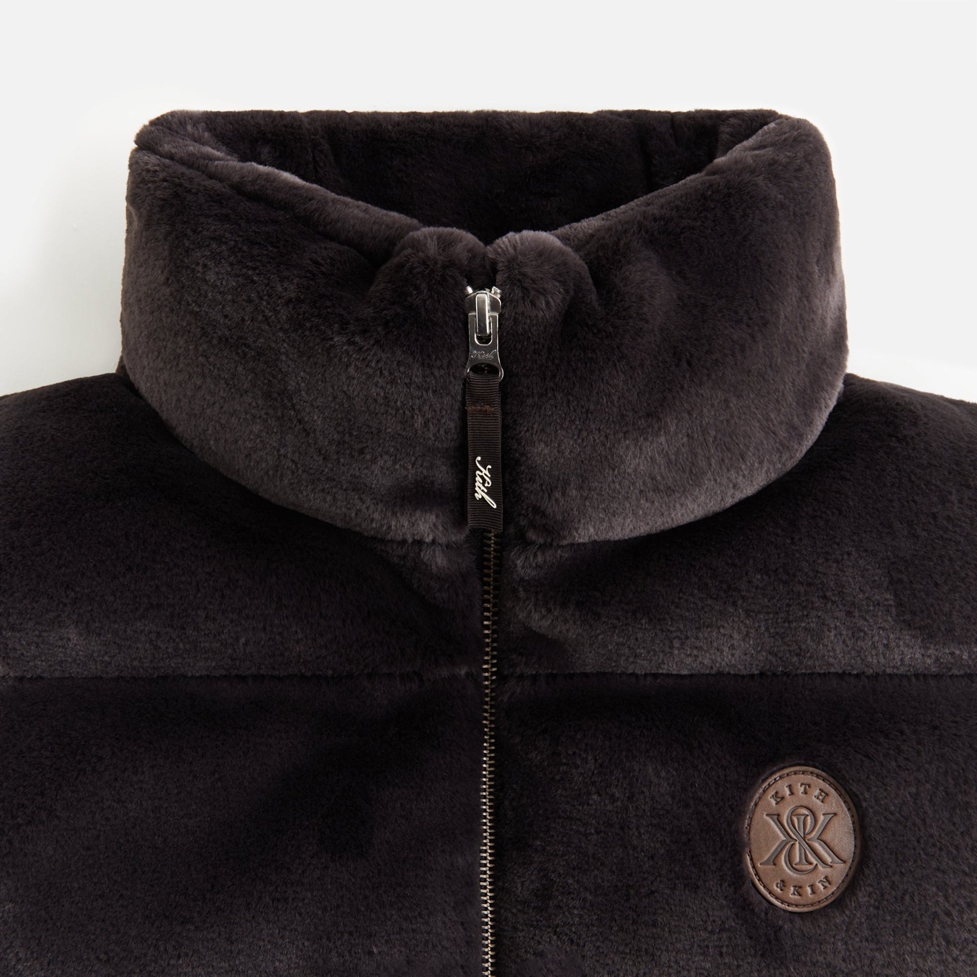 Women Kith Kith Women Parker Teddy Fur Vest - Incognito