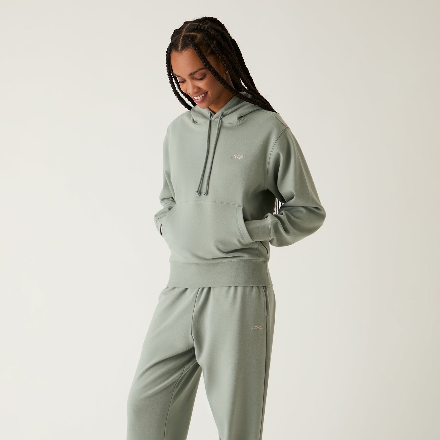 Women Kith Kith Women Jane II Hoodie - Cavan