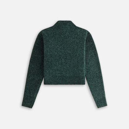 Women Kith Kith Women Hunter II Chenille Script Quarter Zip - Stadium
