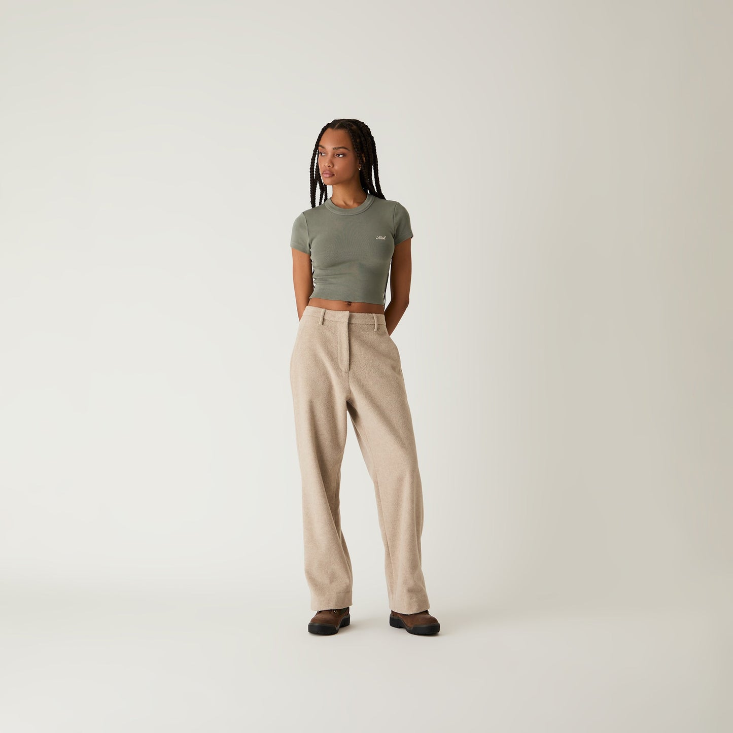 Women Kith Kith Women Ashlen Trouser - Waffle