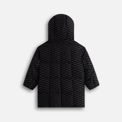 Kids Kith Kith Kids Flocked Puffer Coat - Black