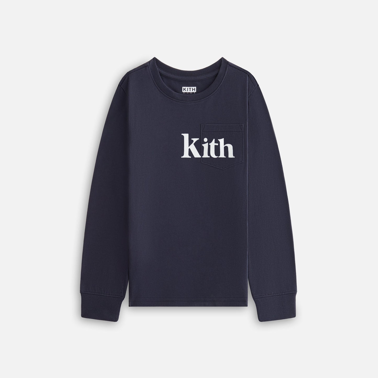 Kids Kith Kith Kids Long Sleeve Quinn Tee - Nocturnal