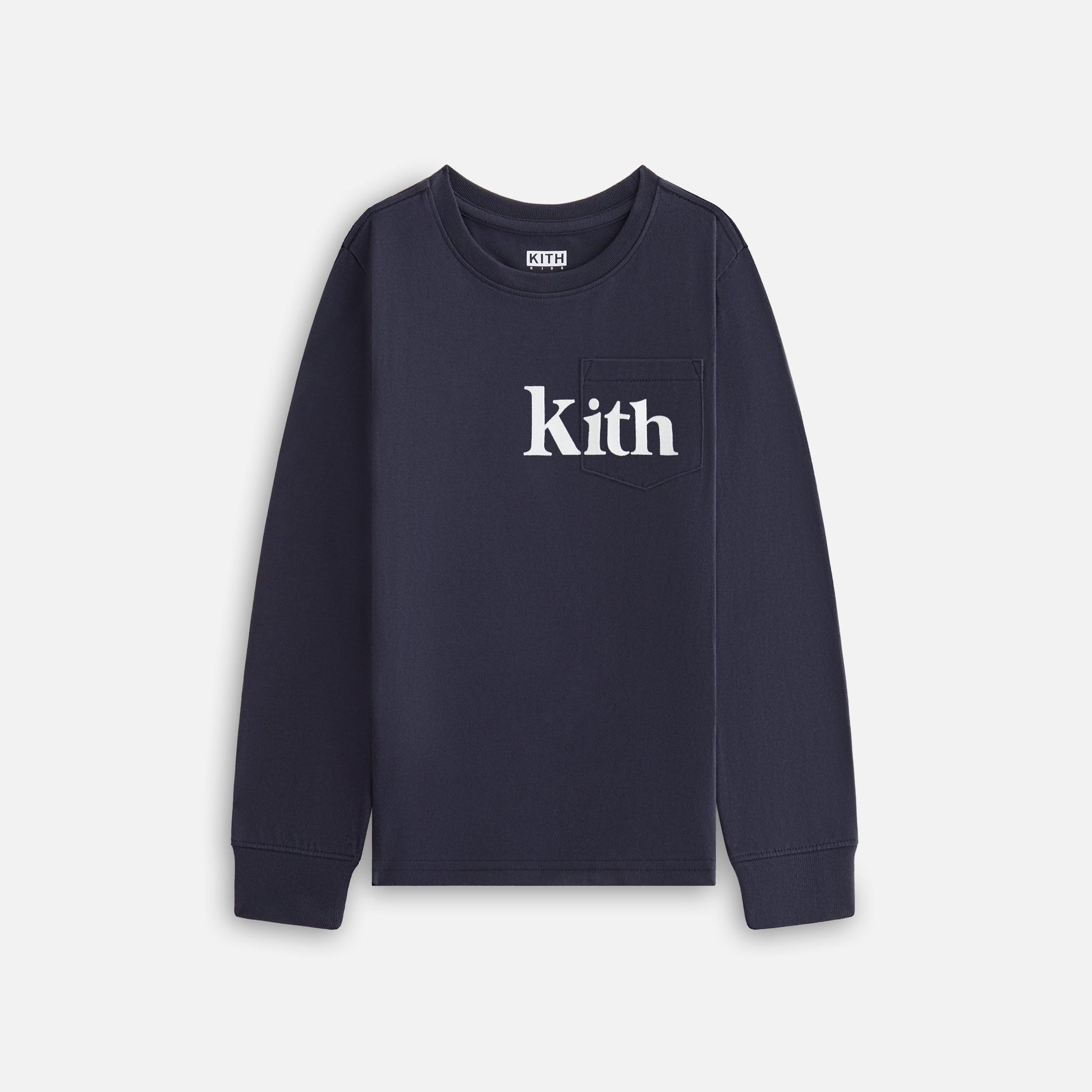 Kids Kith Kith Kids Long Sleeve Quinn Tee - Nocturnal