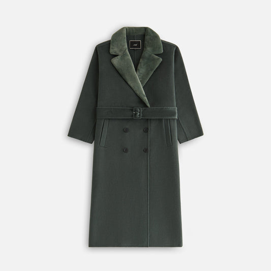 Women Kith Kith Women Farren Melton Trench Coat - Machine