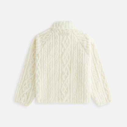 Women Kith Kith Women Grayson Cable Sherpa Jacket - Sandrift