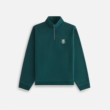 Women Kith Kith Women Hunter III Crest Quarter Zip - Chronicle