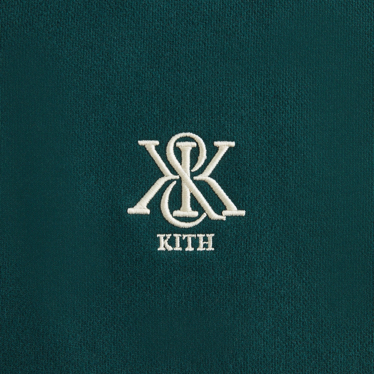 Women Kith Kith Women Hunter III Crest Quarter Zip - Chronicle