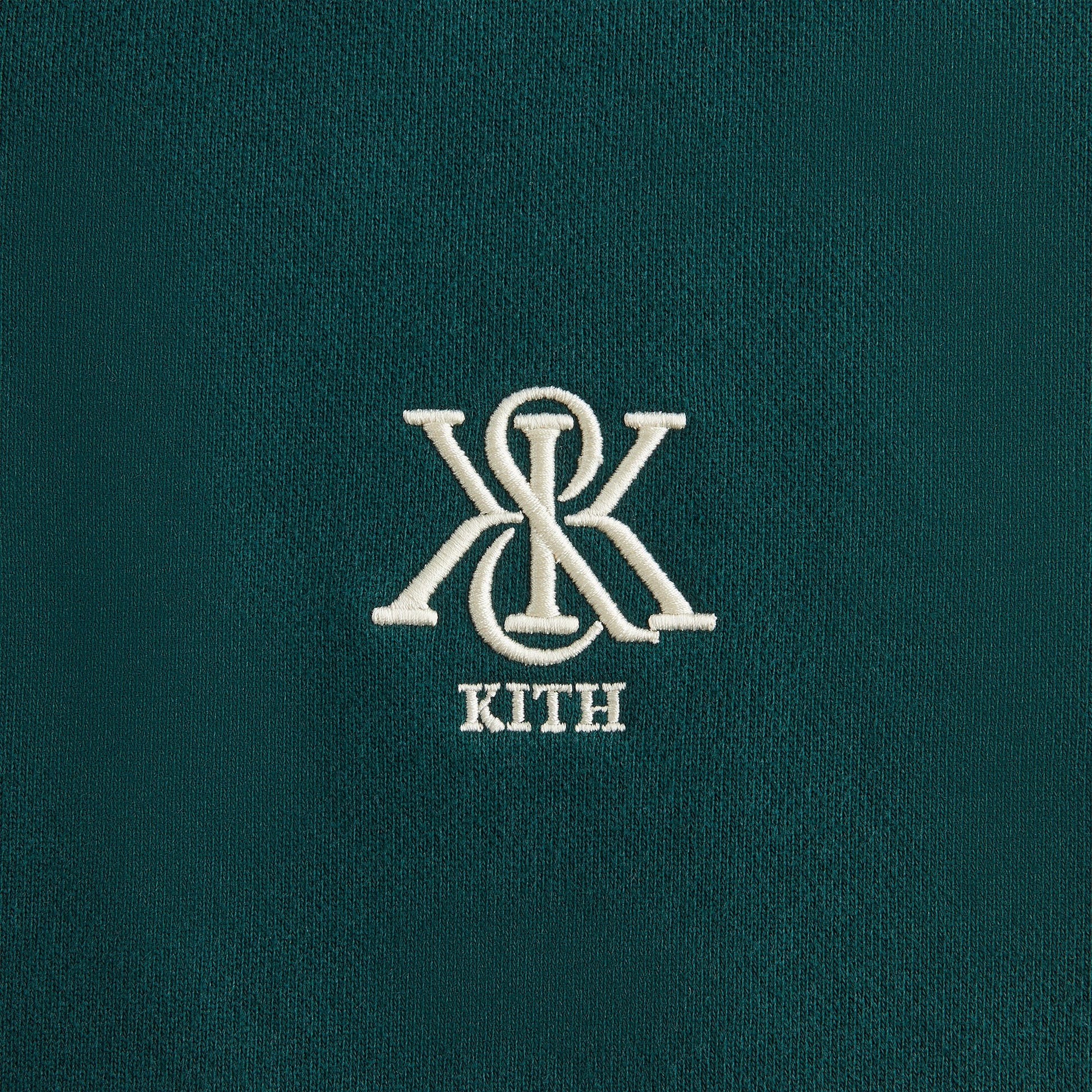 Women Kith Kith Women Hunter III Crest Quarter Zip - Chronicle