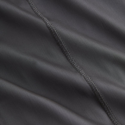 Women Kith Kith Women Alida Stretch Satin Zip Top - Void