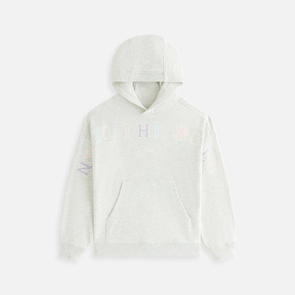 Kids Kith Kith Kids New York to the World Hoodie - Light Heather Grey