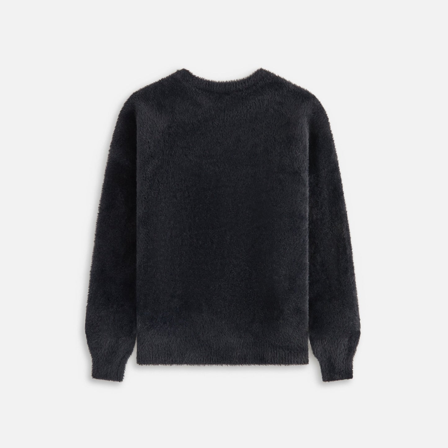 Kids Kith Kith Kids Mohair Script Logo Crewneck - Black