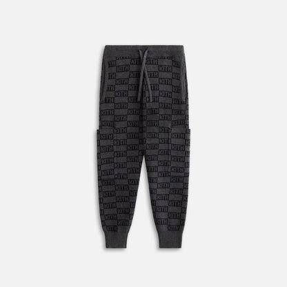 Kids Kith Kith Kids Monogram Jogger - Black