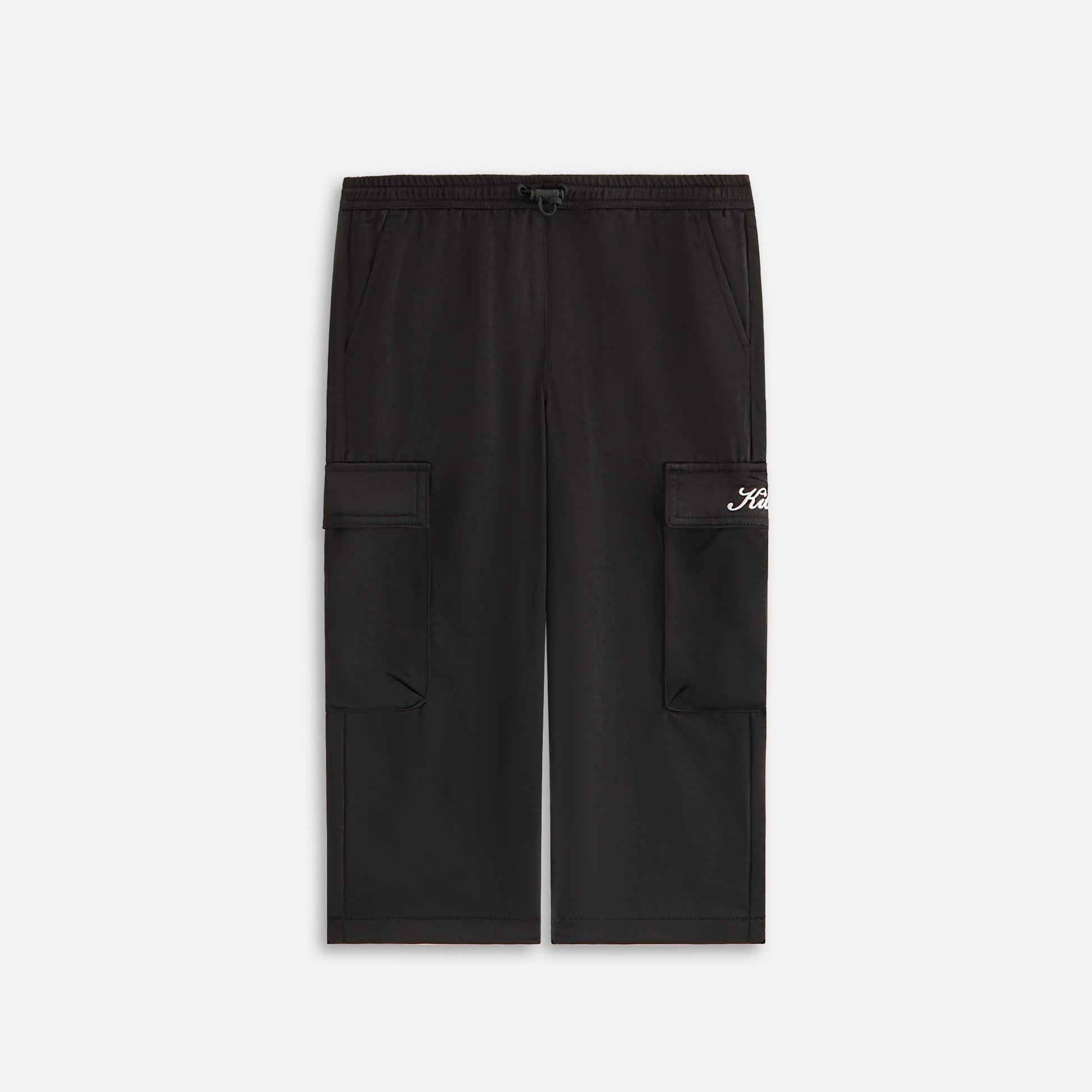 Kids Kith Kith Kids Satin Cargo Pant - Black