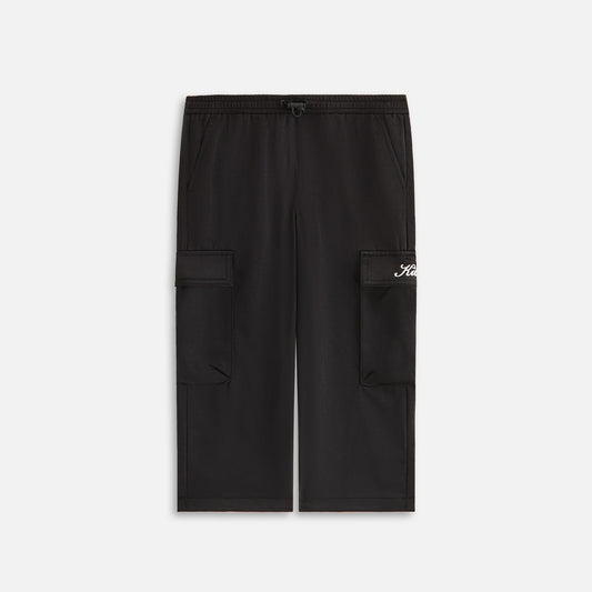 Kids Kith Kith Kids Satin Cargo Pant - Black
