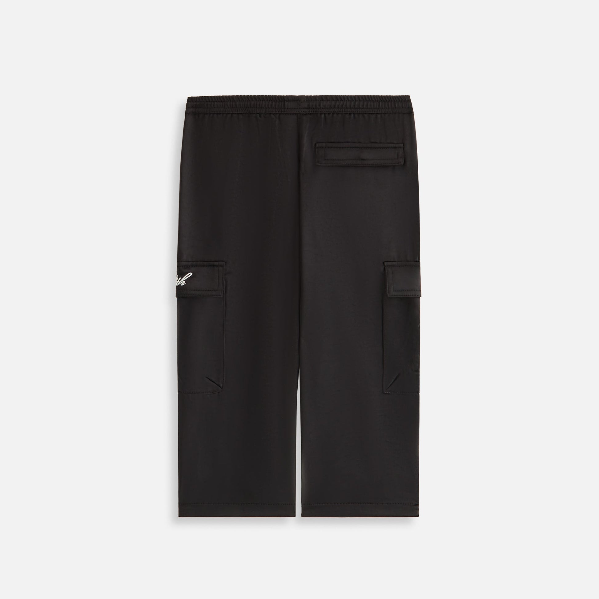 Kids Kith Kith Kids Satin Cargo Pant - Black