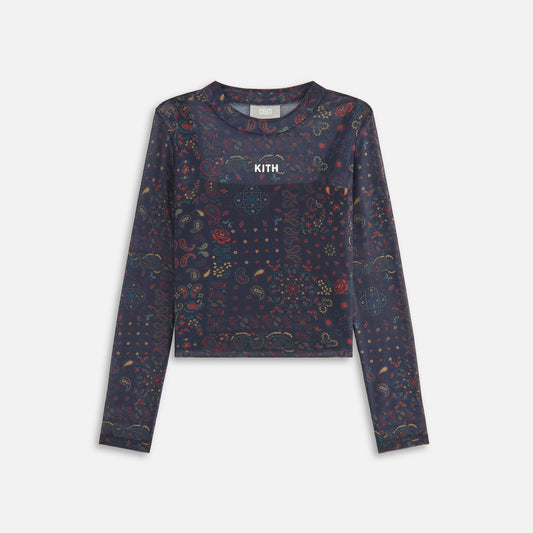 Kids Kith Kith Kids Printed Mesh Top - Nocturnal