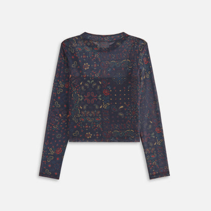 Kids Kith Kith Kids Printed Mesh Top - Nocturnal