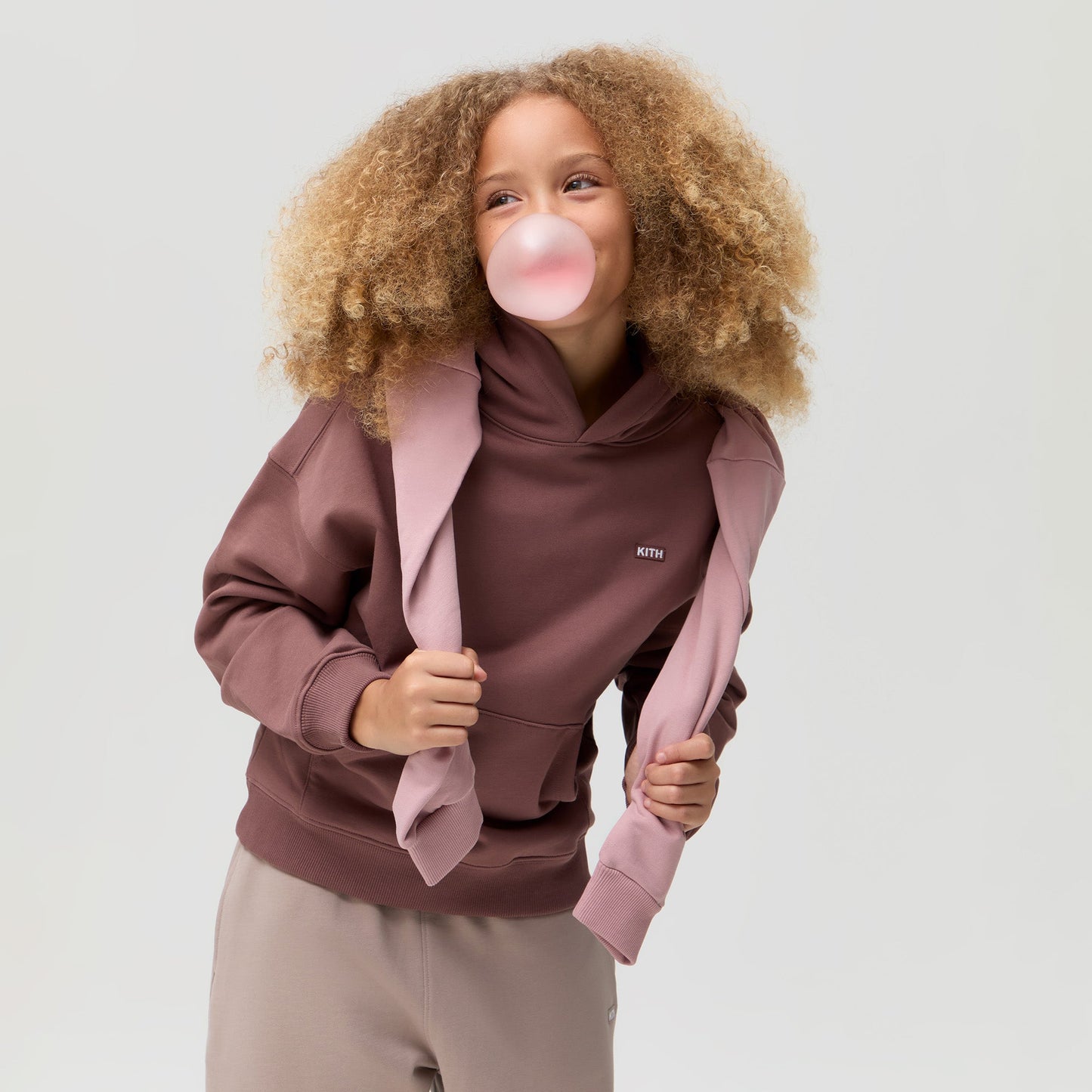 Kids Kith Kith Kids Nelson Hoodie - Rogue