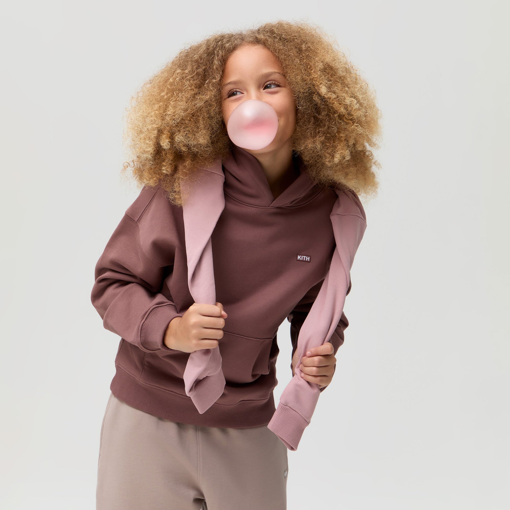 Kids Kith Kith Kids Nelson Hoodie - Rogue