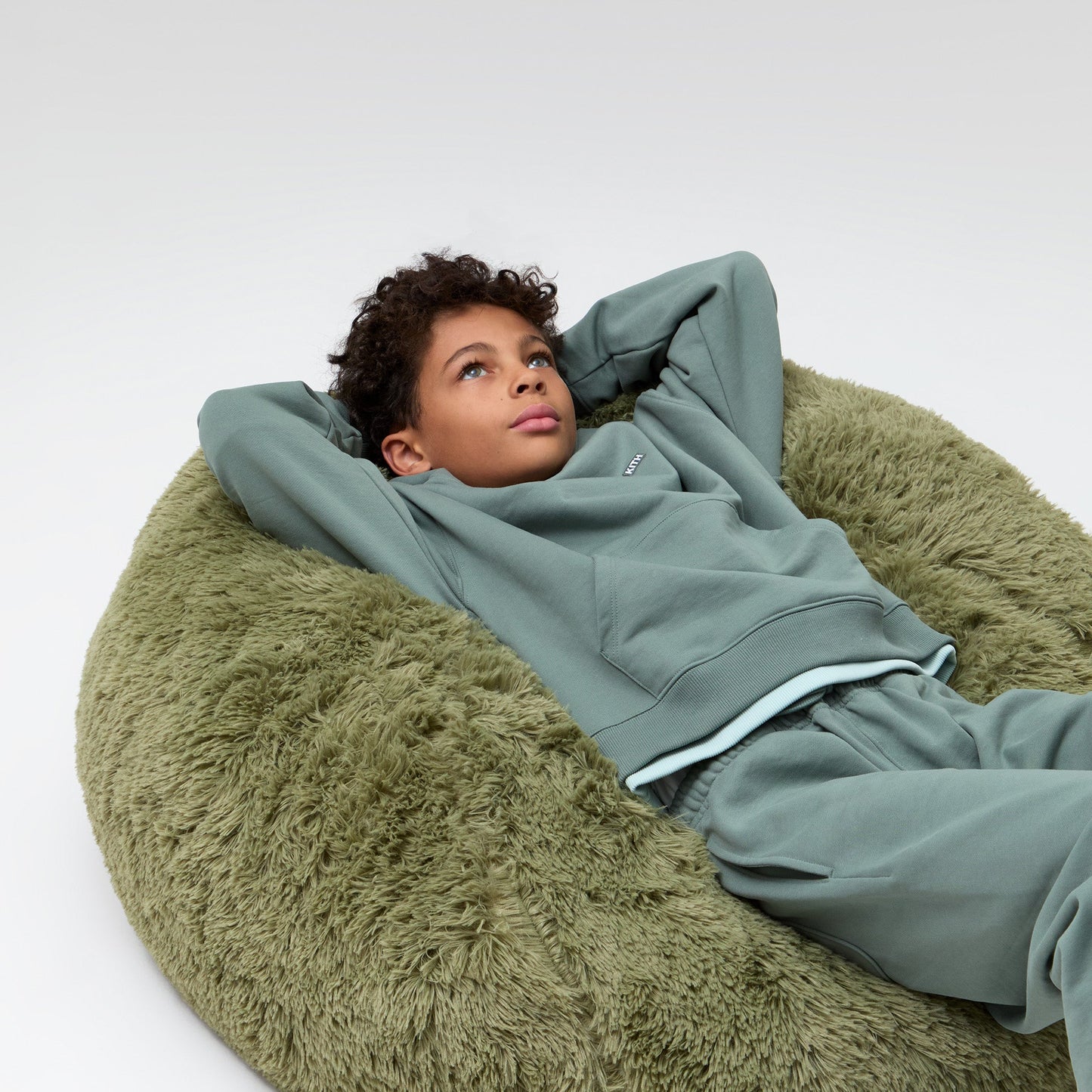 Kids Kith Kith Kids Nelson Hoodie - Laurel