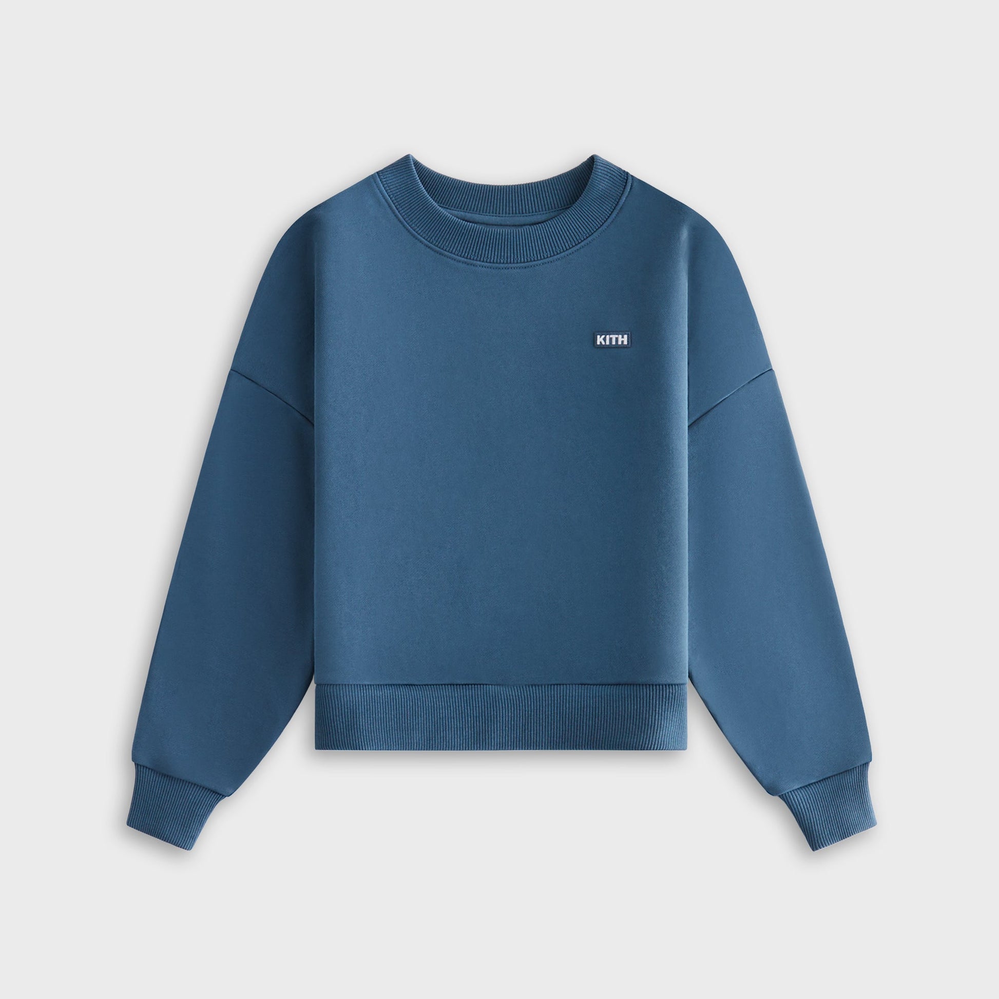 Kids Kith Kith Kids Nelson Crewneck - Anchor