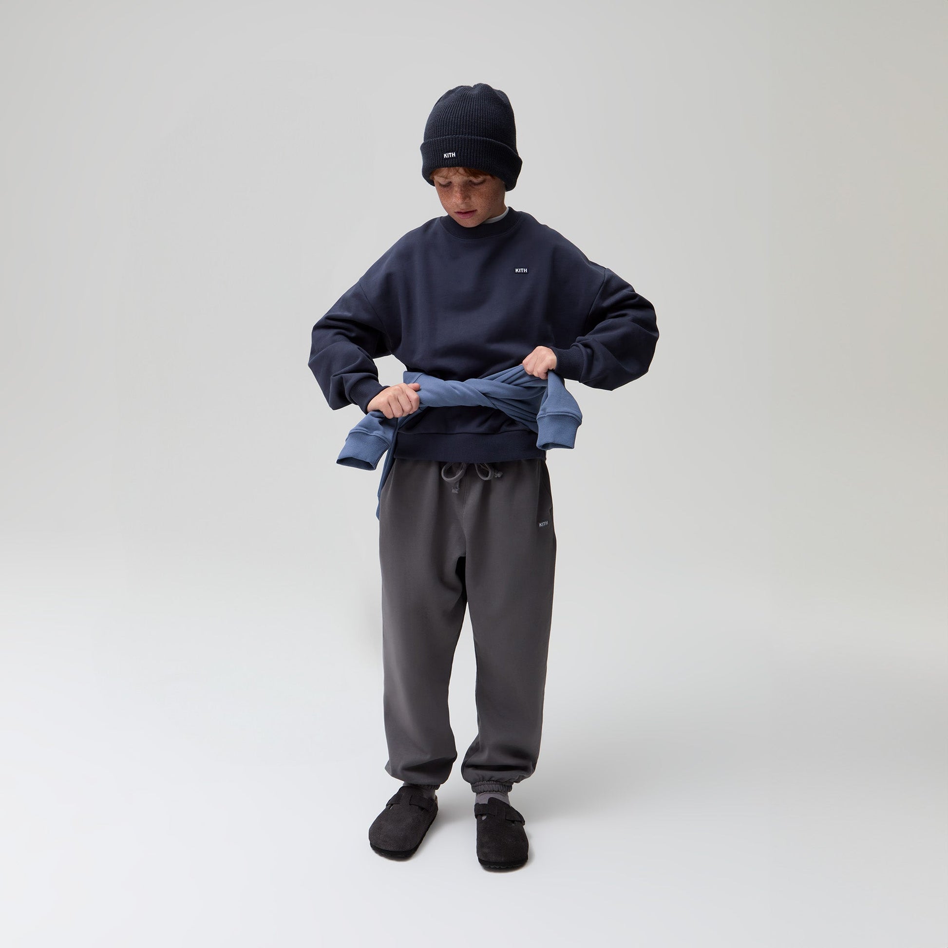Kids Kith Kith Kids Nelson Sweatpant - Hurricane