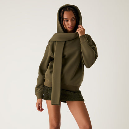 Women Kith Kith Women Sedo Scarf Hoodie - Canopy