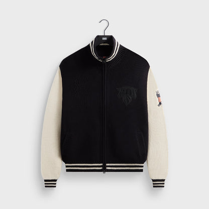 Men Kith Kith & AVIREX for the New York Knicks Wyona Full Zip Sweater - Black