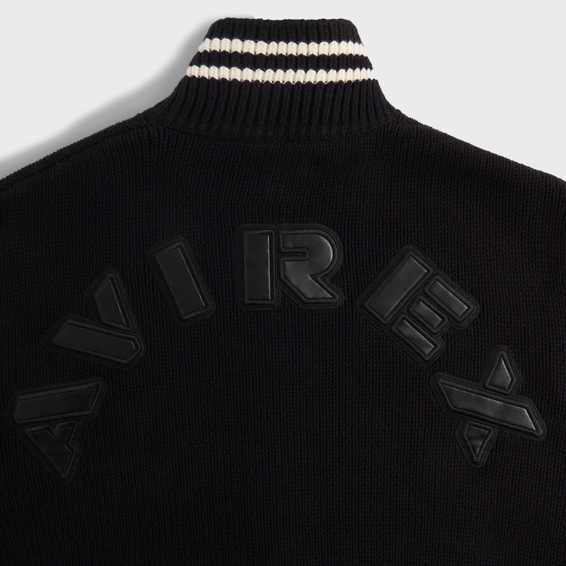 Men Kith Kith & AVIREX for the New York Knicks Wyona Full Zip Sweater - Black