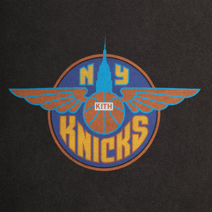 Men Kith Kith for the New York Knicks Wingman Vintage Tee - Black