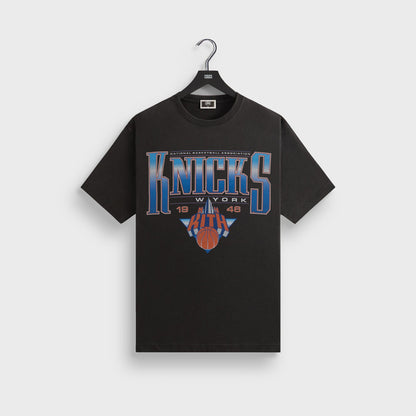 Men Kith Kith for the New York Knicks Luster Vintage Tee - Black