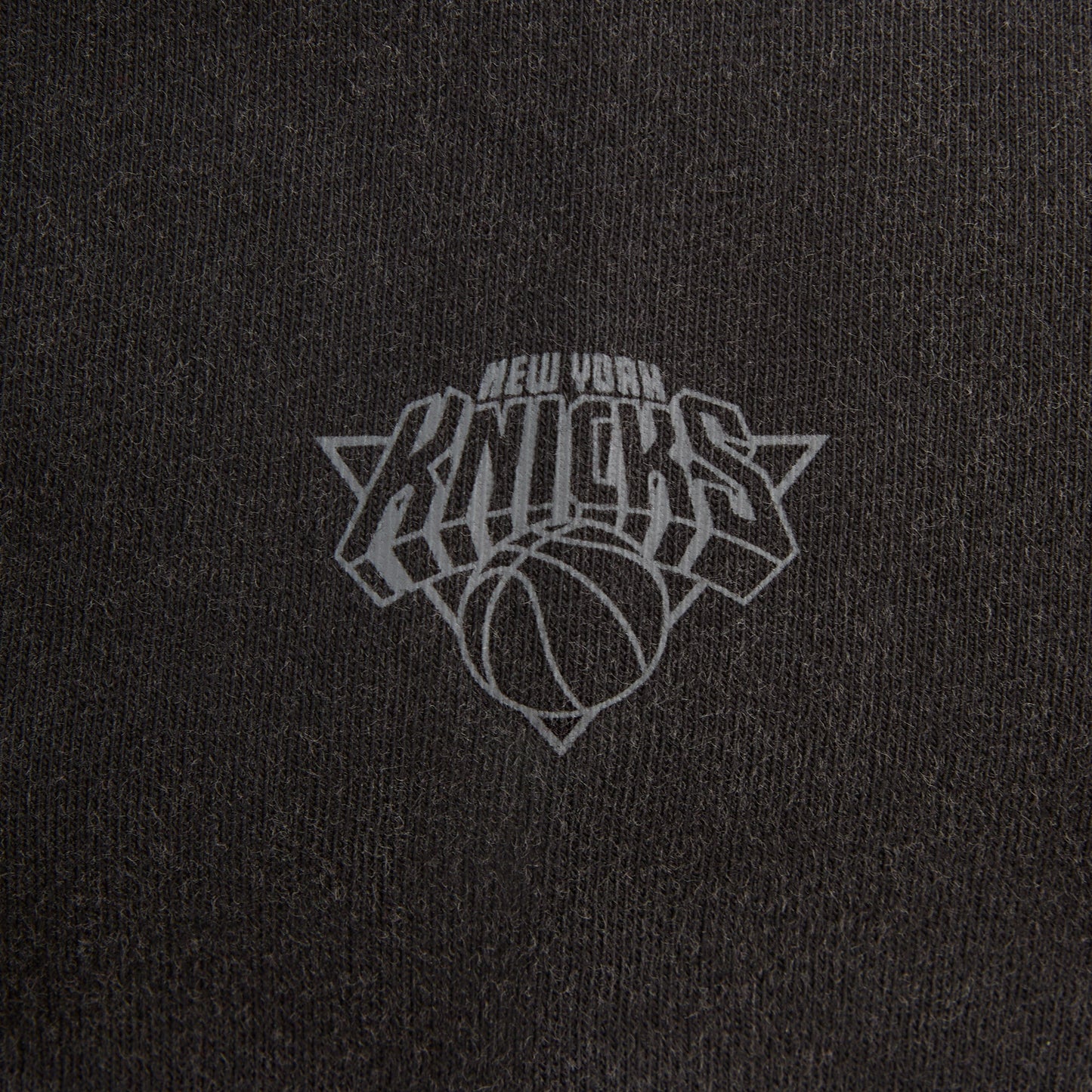 Men Kith Kith for the New York Knicks Luster Vintage Tee - Black