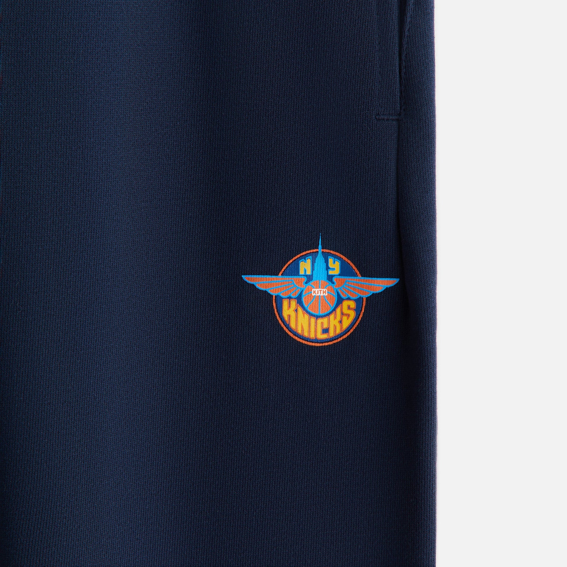 Kids Kith Kith Kids for the New York Knicks Wingman Nelson Sweatpant - Nocturnal