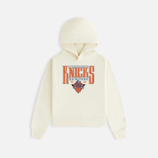 Kids Kith Kith Kids for the New York Knicks Luster Nelson Hoodie - Sandrift