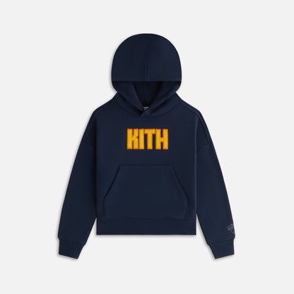 Kids Kith Kith Kids for the New York Knicks Wingman Nelson Hoodie - Nocturnal