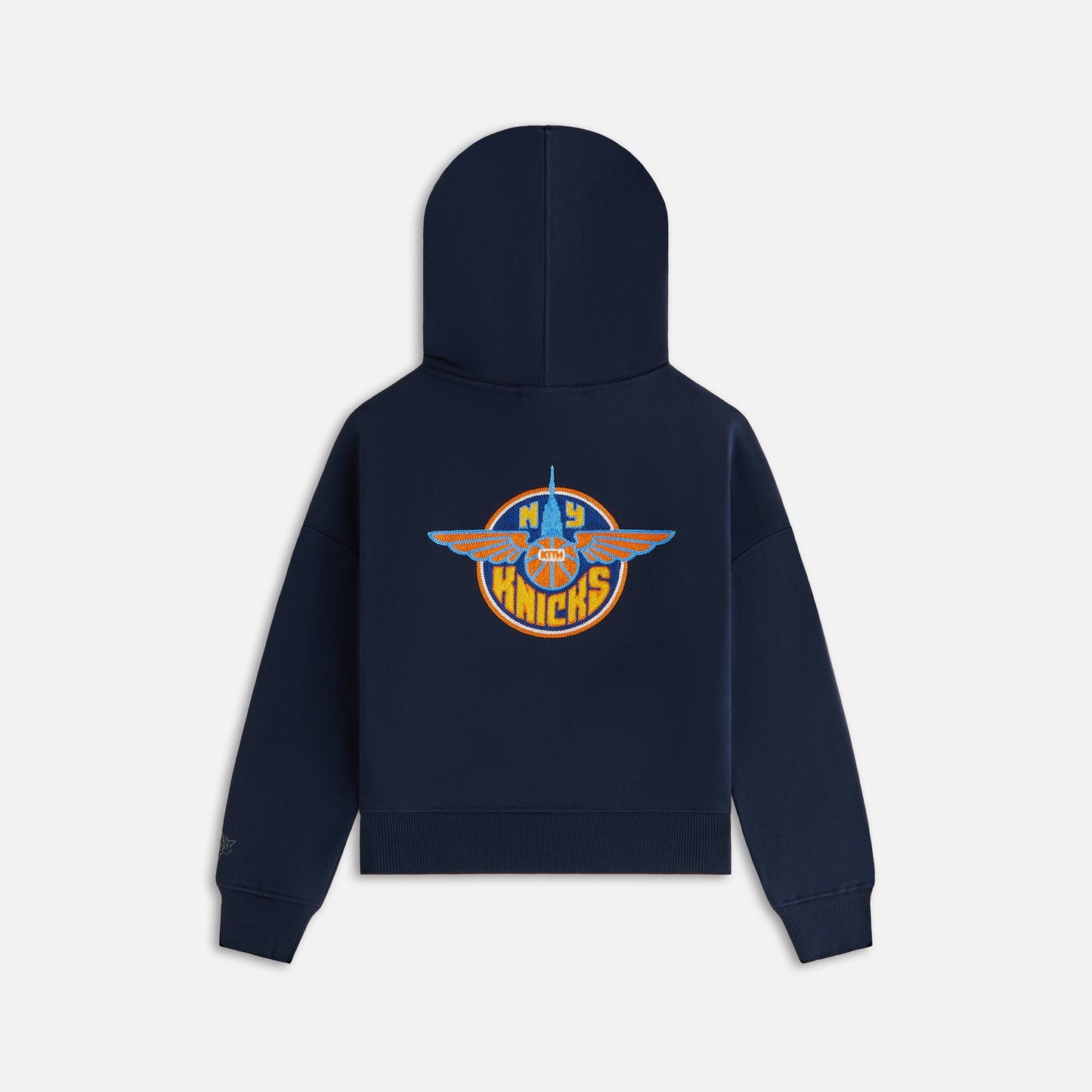 Kids Kith Kith Kids for the New York Knicks Wingman Nelson Hoodie - Nocturnal