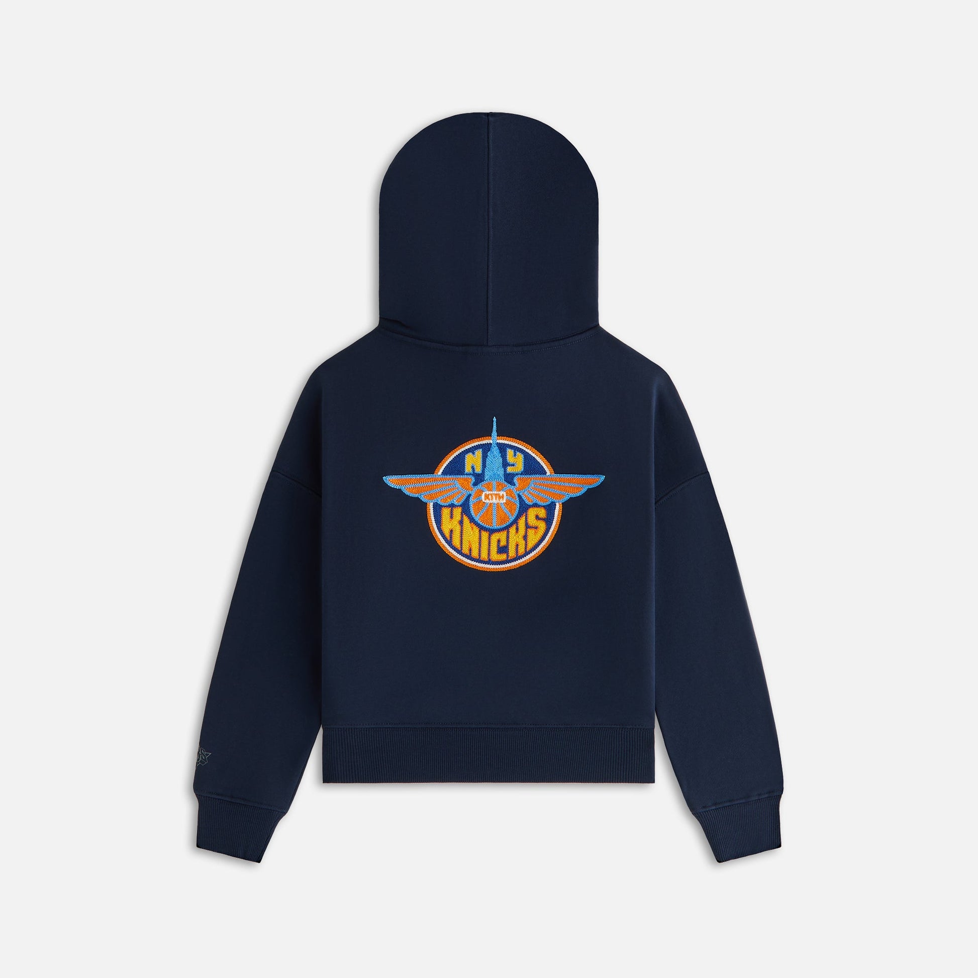 Kids Kith Kith Kids for the New York Knicks Wingman Nelson Hoodie - Nocturnal