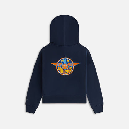 Kids Kith Kith Kids for the New York Knicks Wingman Nelson Hoodie - Nocturnal