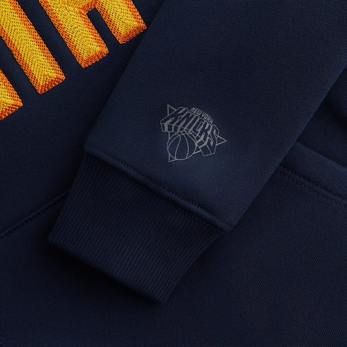 Kids Kith Kith Kids for the New York Knicks Wingman Nelson Hoodie - Nocturnal