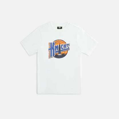 Kids Kith Kith Kids for the New York Knicks City Tee - White