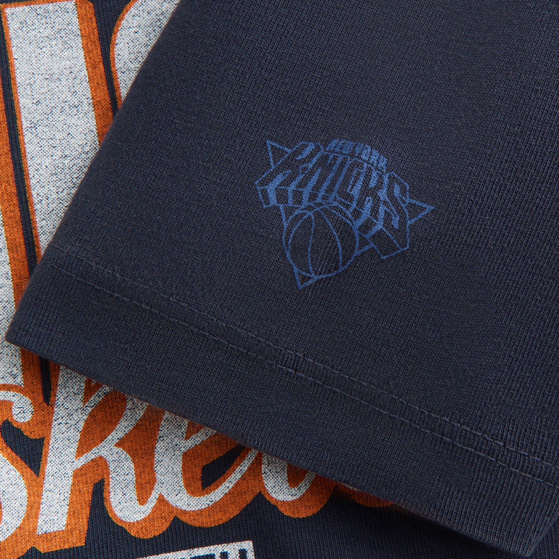 Kids Kith Kith Kids for the New York Knicks Classic Vintage Tee - Nocturnal