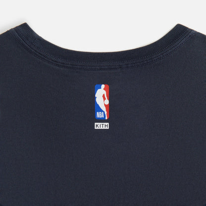 Kids Kith Kith Kids for the New York Knicks Classic Vintage Tee - Nocturnal