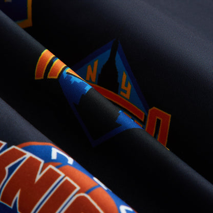 Kids Kith Kith Kids for the New York Knicks Printed Bomber Jacket - Nocturnal