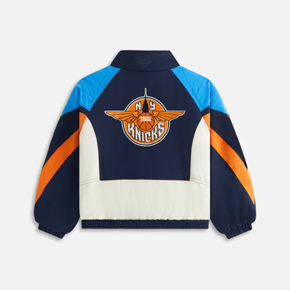 Kids Kith Kith Kids for the New York Knicks Nylon Padded Jacket - Nocturnal